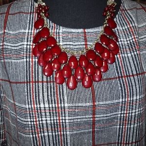Beautiful Blood Red Neckless